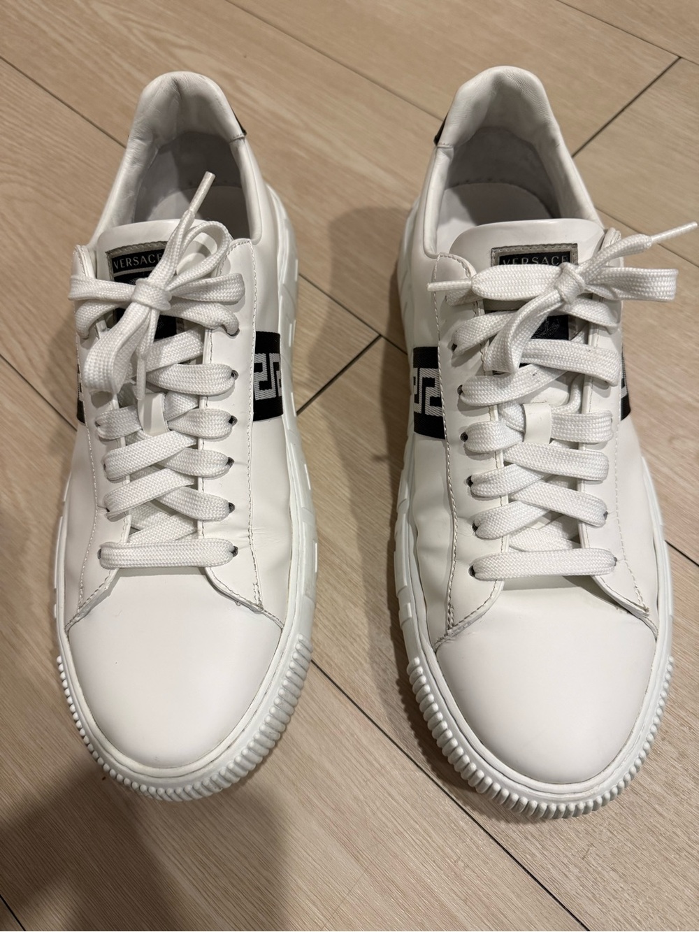 Versace Greca White Sneakers